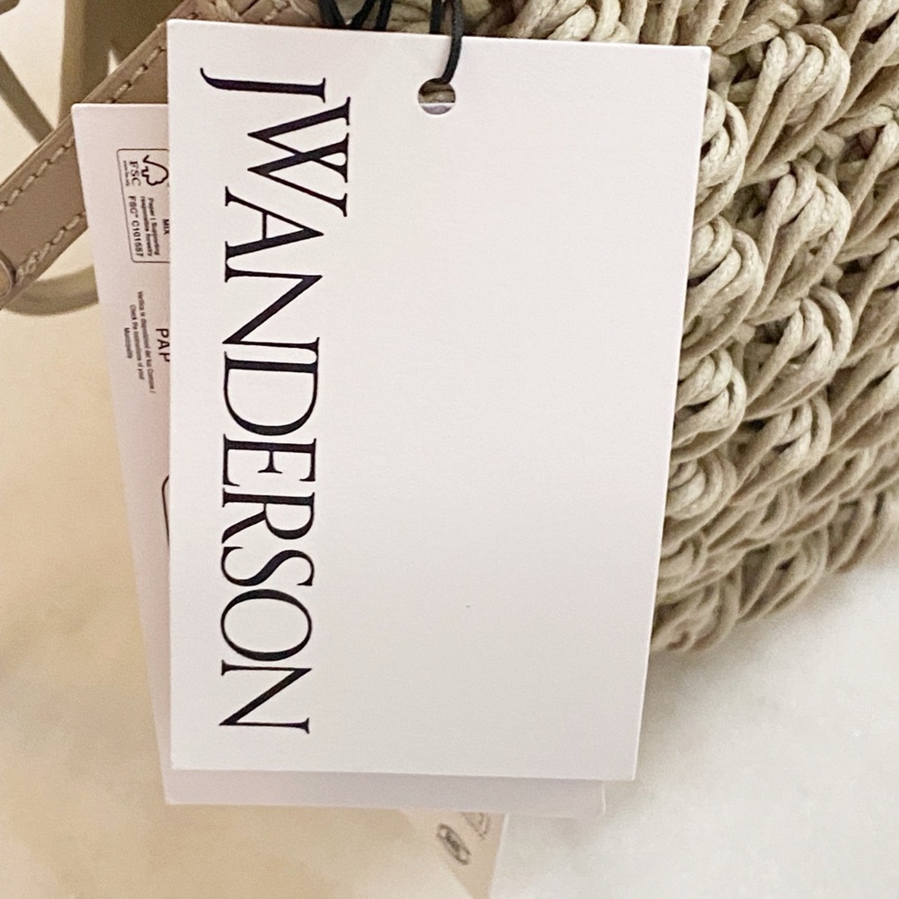 JW Anderson Popcorn Basket Crossbody Bag - Picture 12 of 14
